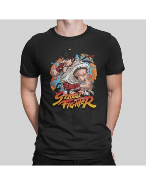 Чоловіча футболка "Street Fighter" Mishe 11310019 чорна