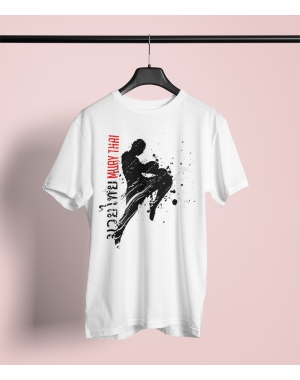 Чоловіча спортивна футболка "Muay Thai" Mishe 1132001-1 біла