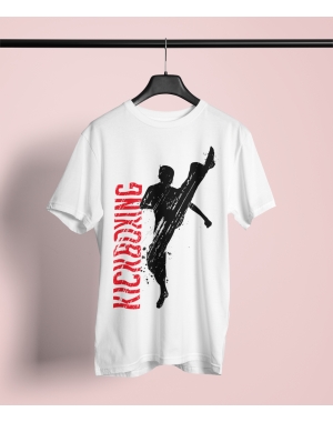 Чоловіча спортивна футболка "Kickboxing" Mishe 1132006-1 біла