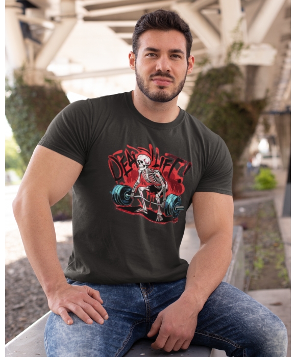 Чоловіча спортивна футболка "Deadlift" Mishe 11320010 чорна