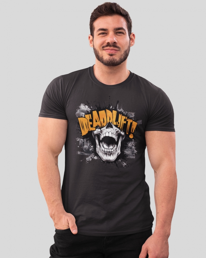 Чоловіча спортивна футболка "Deadlift" Mishe 11320021 чорна