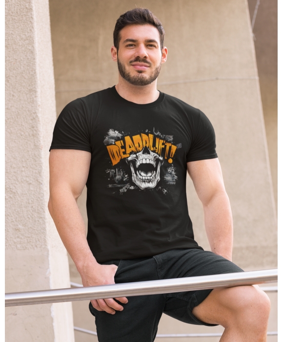 Чоловіча спортивна футболка "Deadlift" Mishe 11320021 чорна