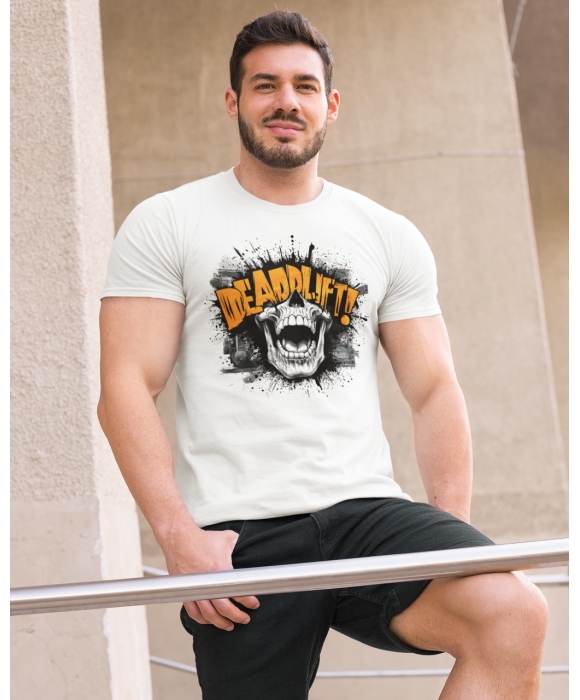 Чоловіча спортивна футболка "Deadlift" Mishe 11320021-1 біла