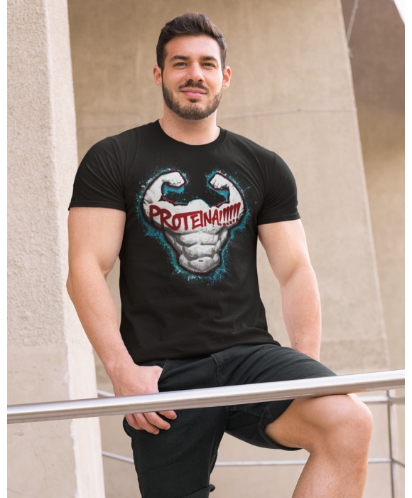 Чоловіча спортивна футболка "Protein" Mishe 11320026 чорна