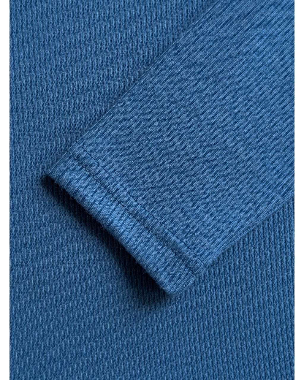 Свободное платье в рубчик синее Anno 700001503