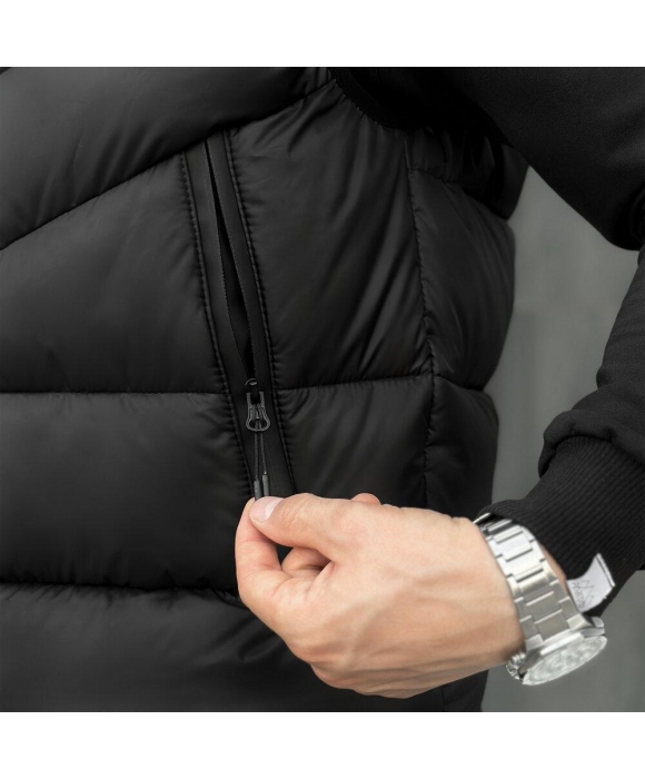 Жилет  Puffer Чорний