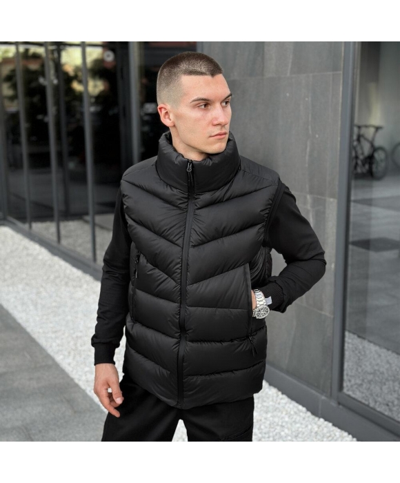 Жилет  Puffer Чорний