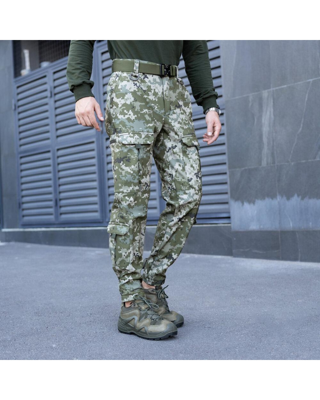 Штаны мужские карго Pobedov Hardy Пиксель