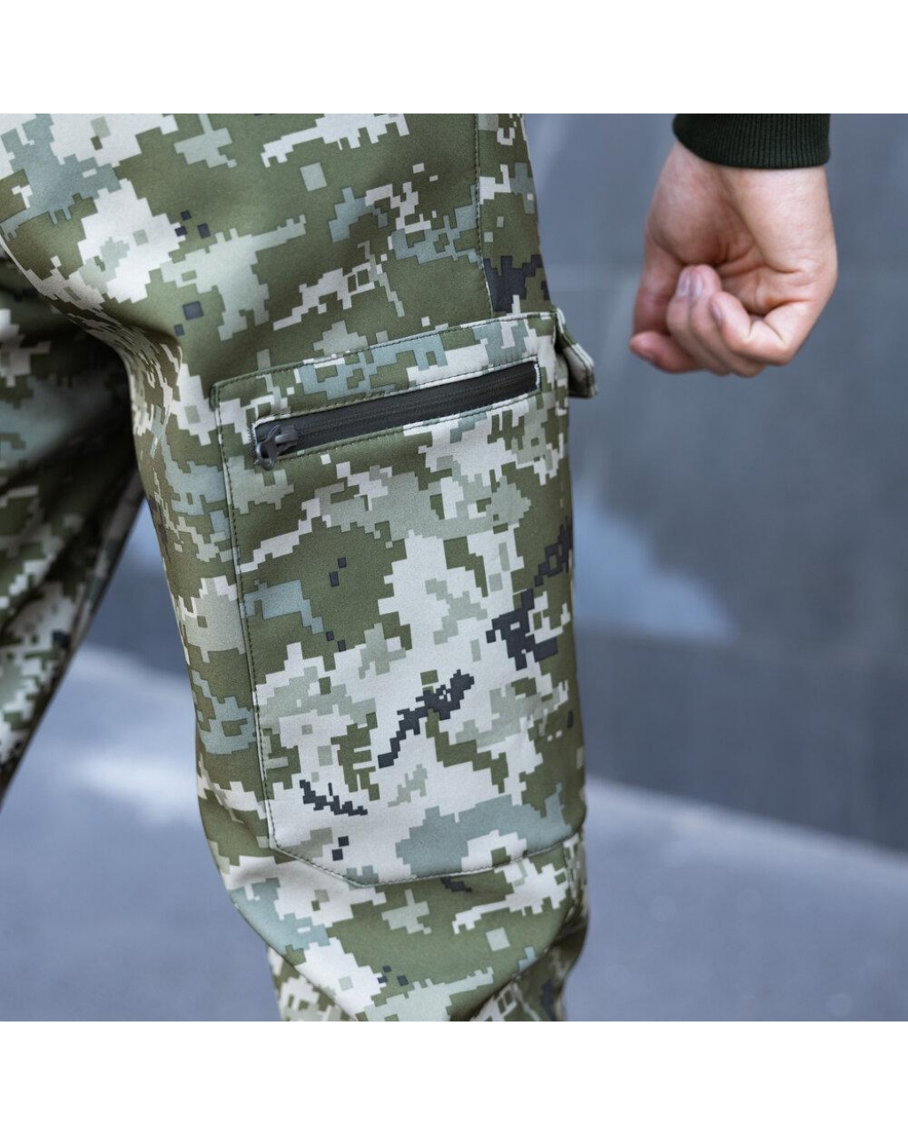 Штаны мужские карго Pobedov Hardy Пиксель