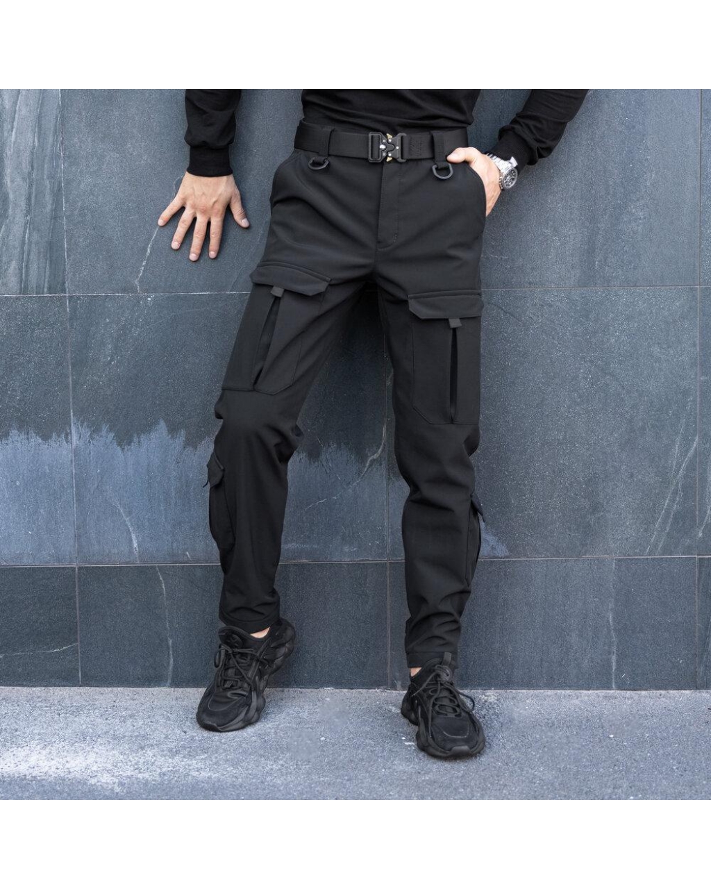 Штаны карго Hardy Черный