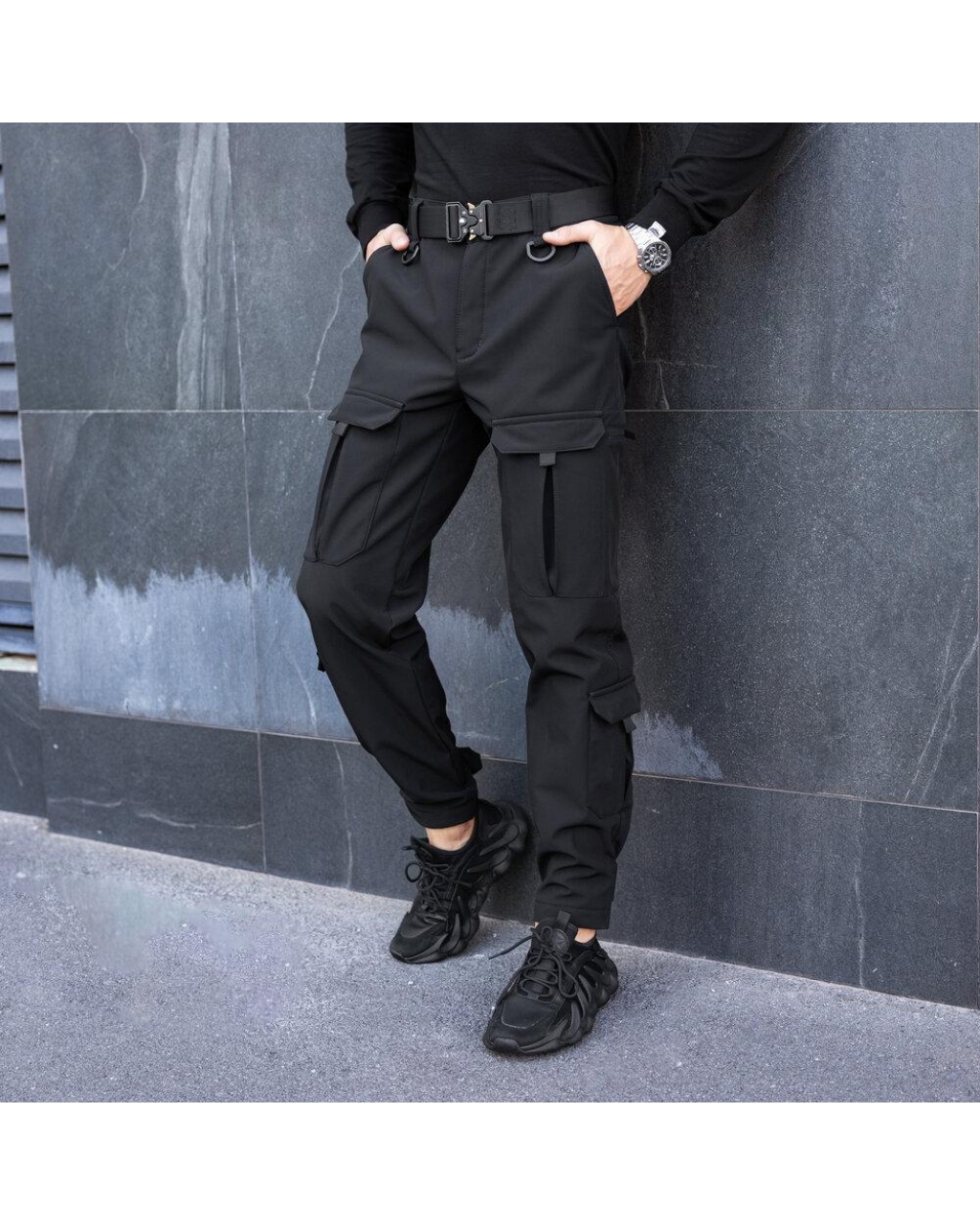 Штаны карго Hardy Черный