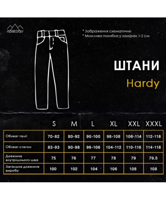Штани жіночі карго Hardy Піксель