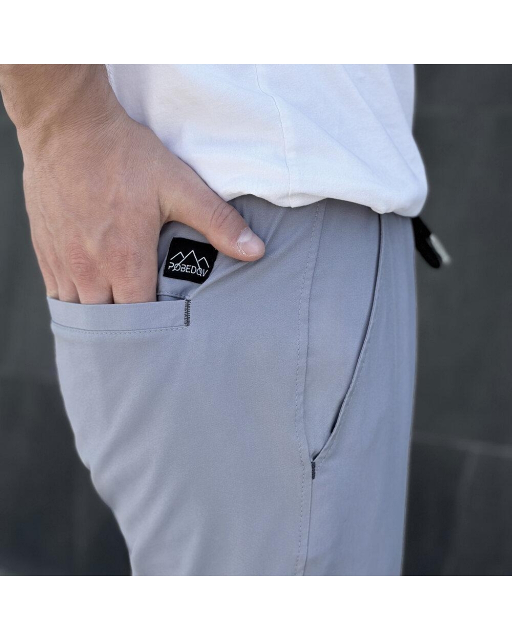 Штаны джоггеры мужские Vershyna Серые