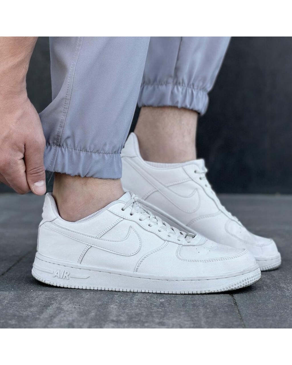 Штаны джоггеры мужские Vershyna Серые