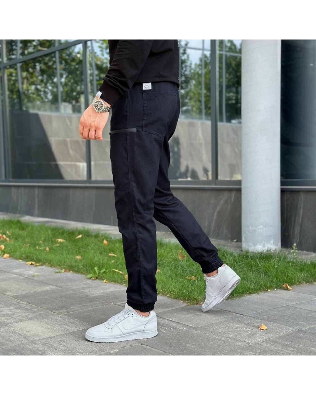 Штани карго Papin Brodyaga Темно-синій