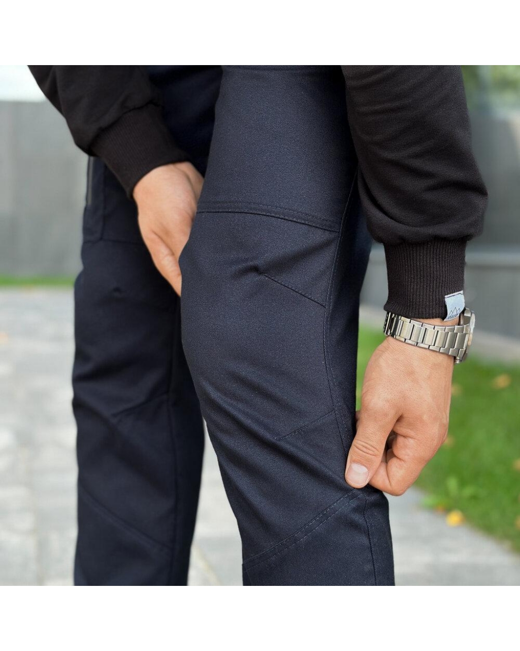 Штани карго Papin Brodyaga Темно-синій