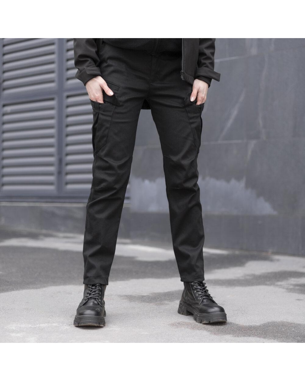 Штаны женские карго Tactical V2 Черный