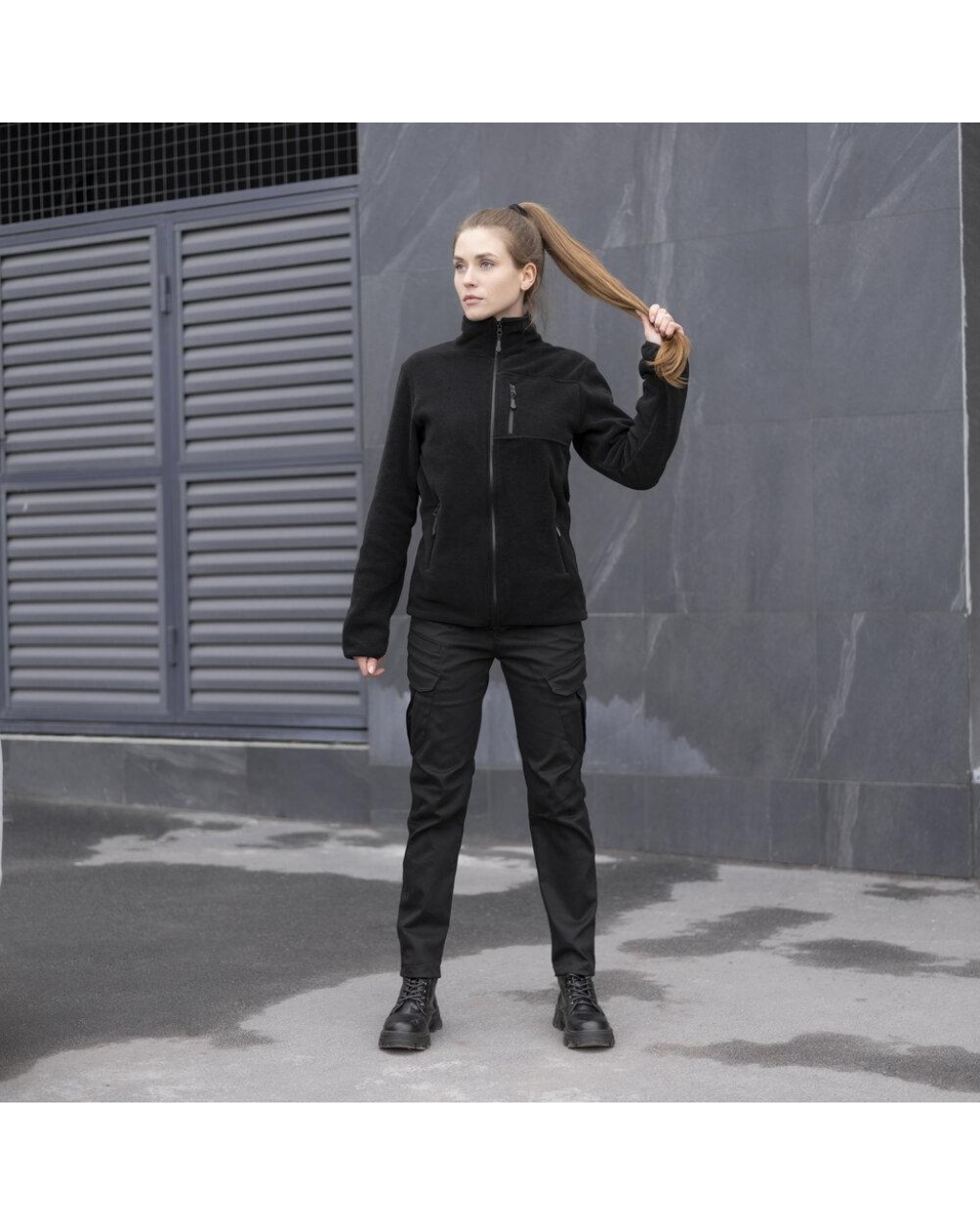 Штаны женские карго Tactical V2 Черный