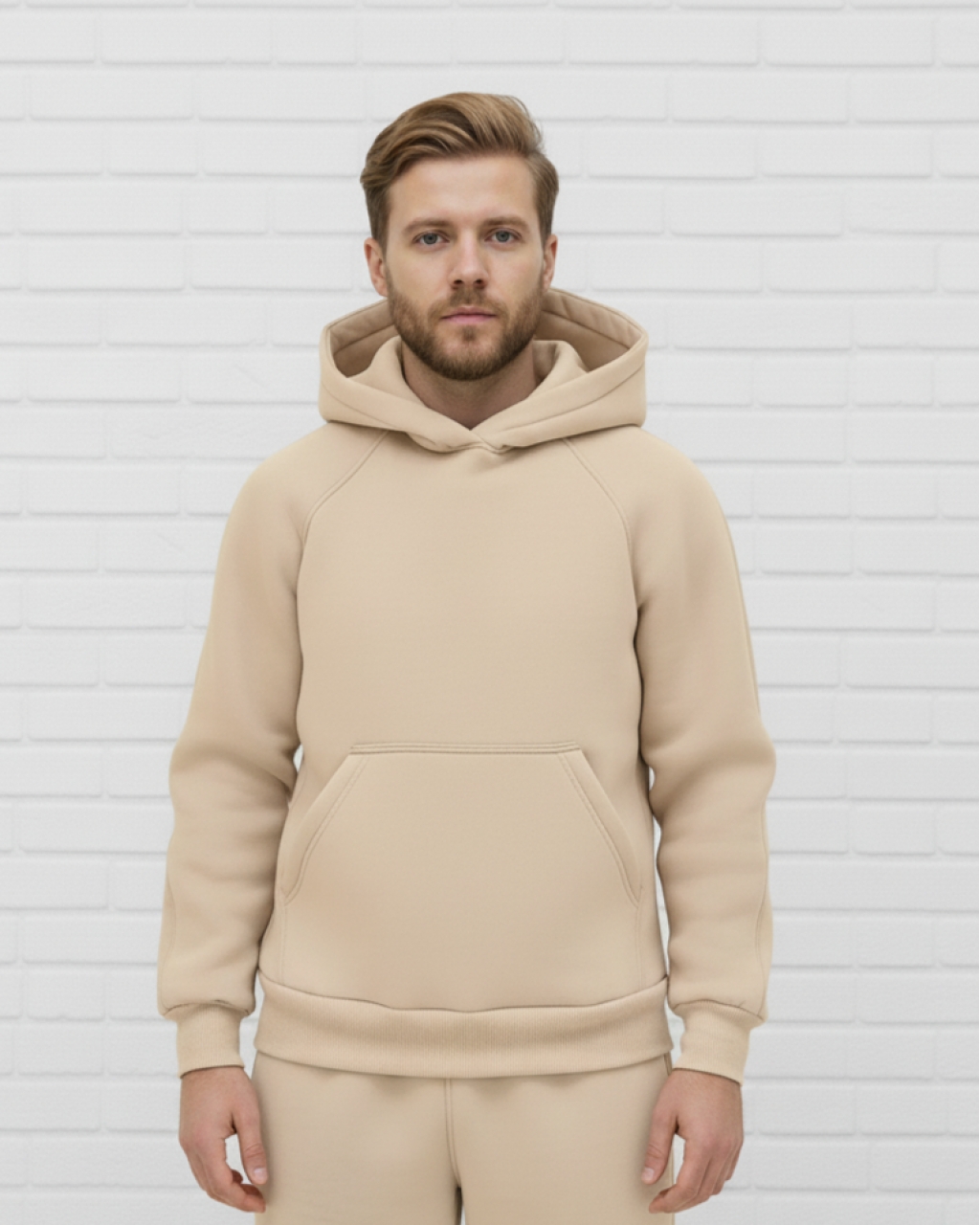 Универсальное мужское худи на флисе Mishe 3222006