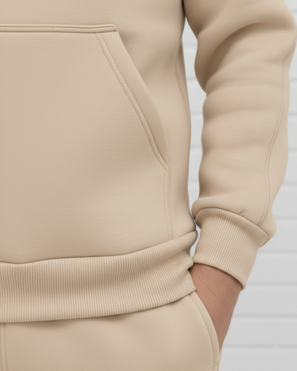 Универсальное мужское худи на флисе Mishe 3222006