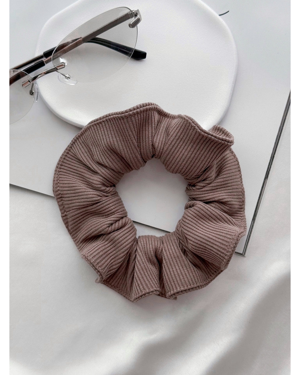 Платье на запах в полоску бежевое Zocca 700001862