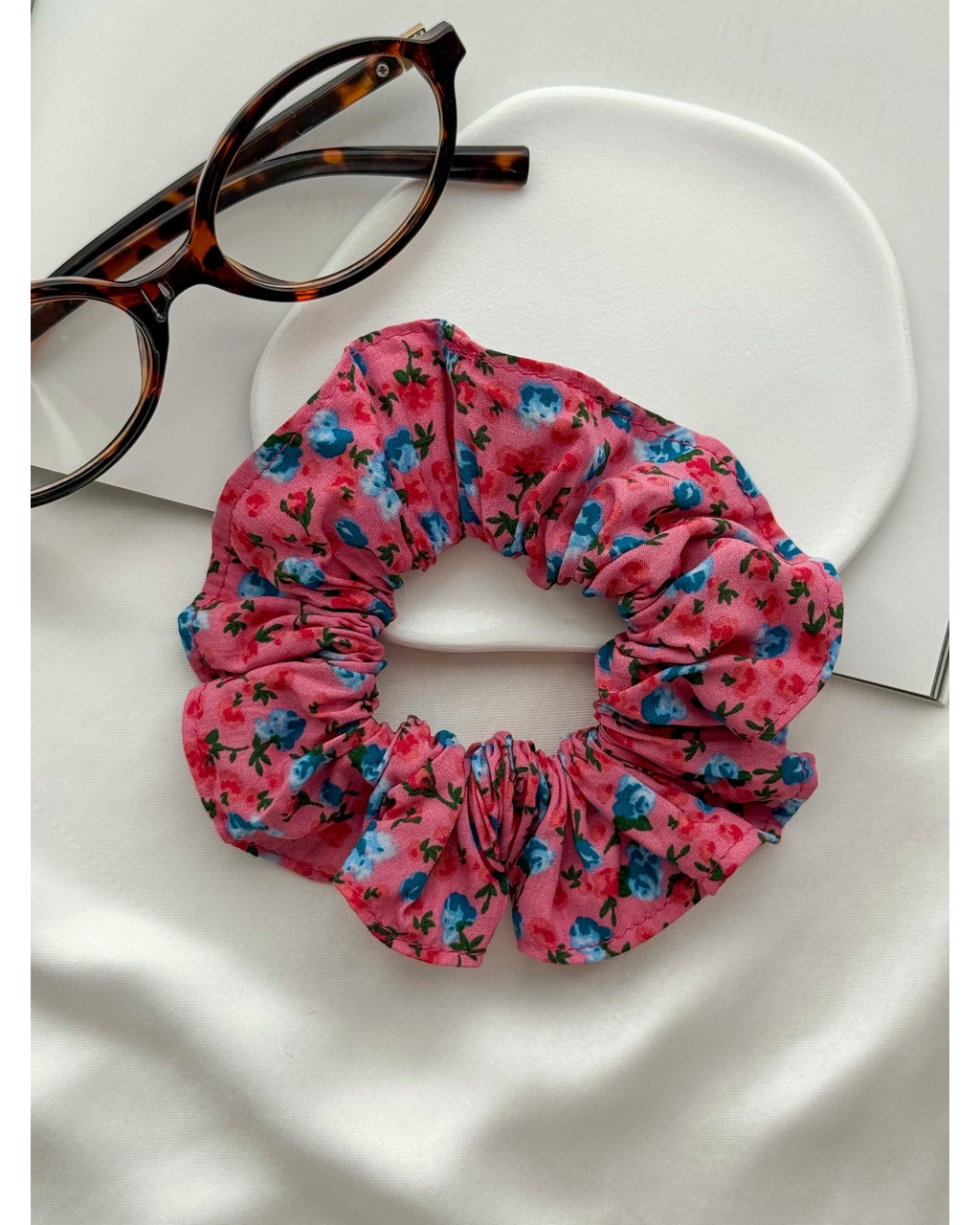 Сукня з комірцем у квіточку з штапелю рожева Tapi 700002227