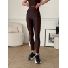 Лосини з біфлексу шоколадні Terbo600000323