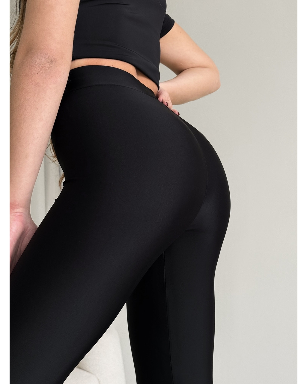 Чорні лосини з біфлексу Terbo