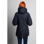 Стильная женская парка Olymp - Black and Blue, теплая зимняя куртка