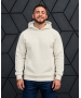 Теплое мужское худи с капюшоном Mishe 3222005 Молочное