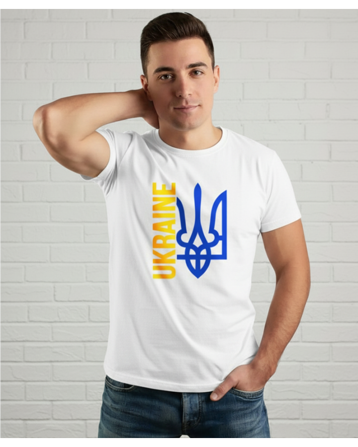 Мужская футболка Ukraine с Гербом Mishe 11100029