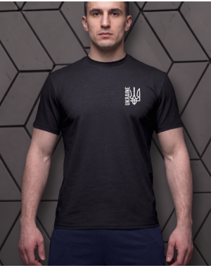 Патриотическая мужская футболка с лого Ukraine Mishe 111000118