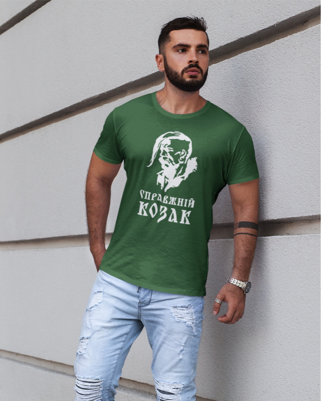 Чоловіча  футболка Справжнiий козак Mishe 111000205