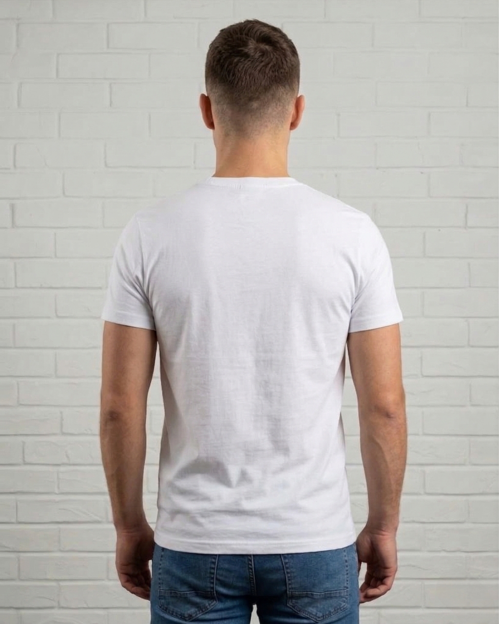 Футболка патриотическая повседневная Mishe 111000257 белая