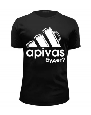 Футболка чоловіча з написом А пивас буде? (A Pivas)