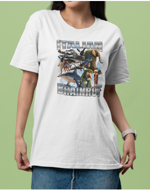Футболка жіноча Італійський брейнрот Italian brainrot 211211010