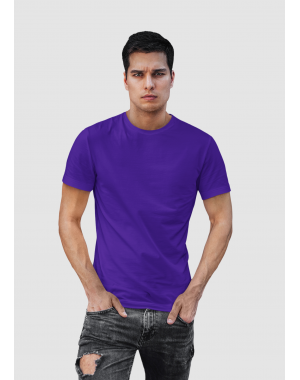 Чоловіча футболка повсякденна Фіолетовий Mishe 11000010