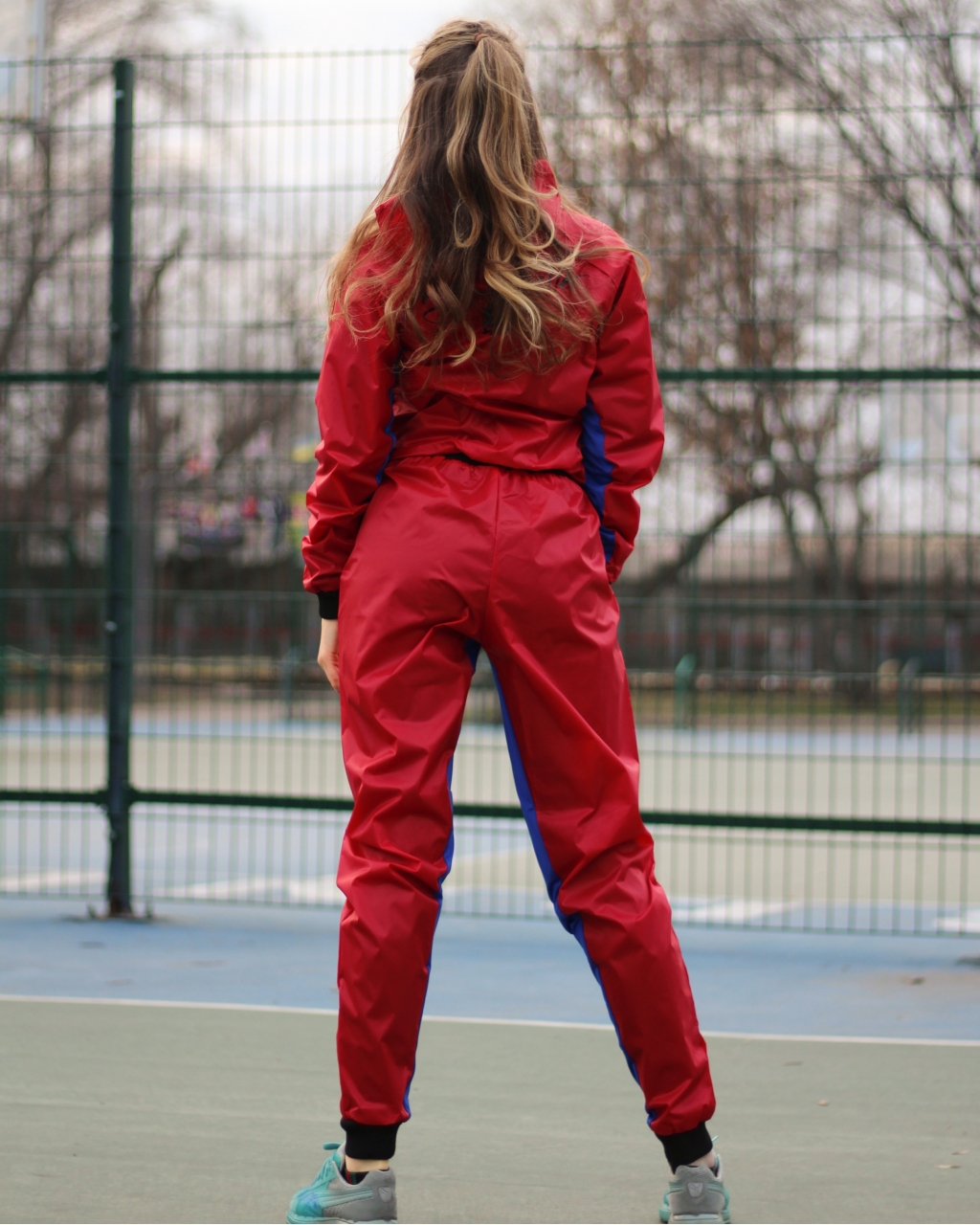 Женский весогоночный костюм Killer 20001 красный