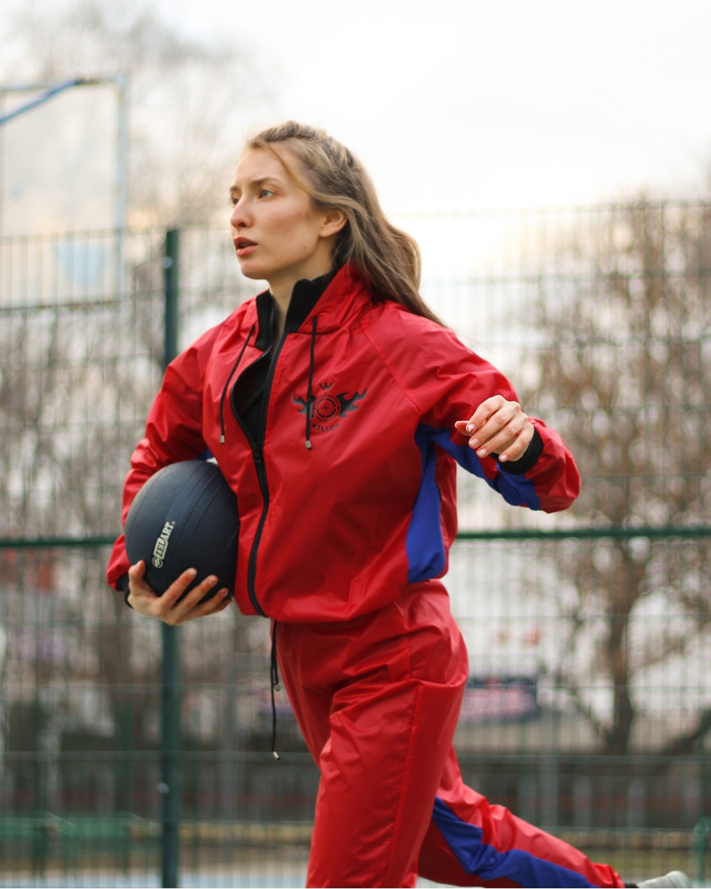 Женский весогоночный костюм Killer 20001 красный