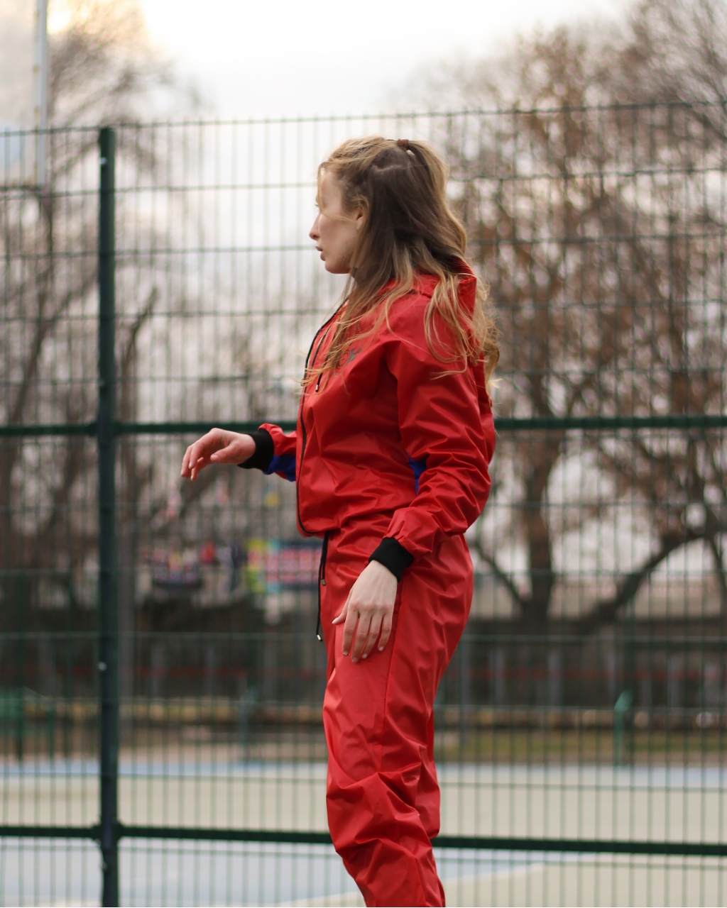 Женский весогоночный костюм Killer 20001 красный