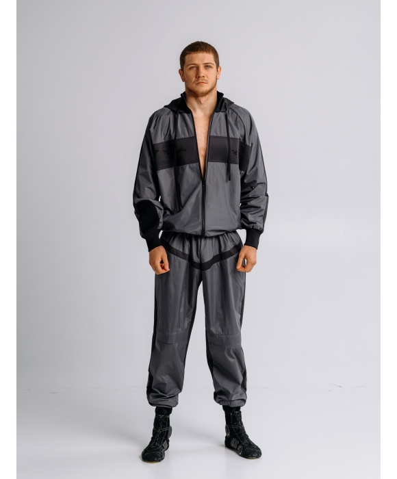 Костюм сауна для тренировок  Weight Killer GREY STORM 10022