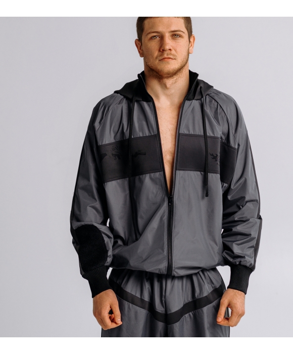 Костюм сауна для тренировок  Weight Killer GREY STORM 10022