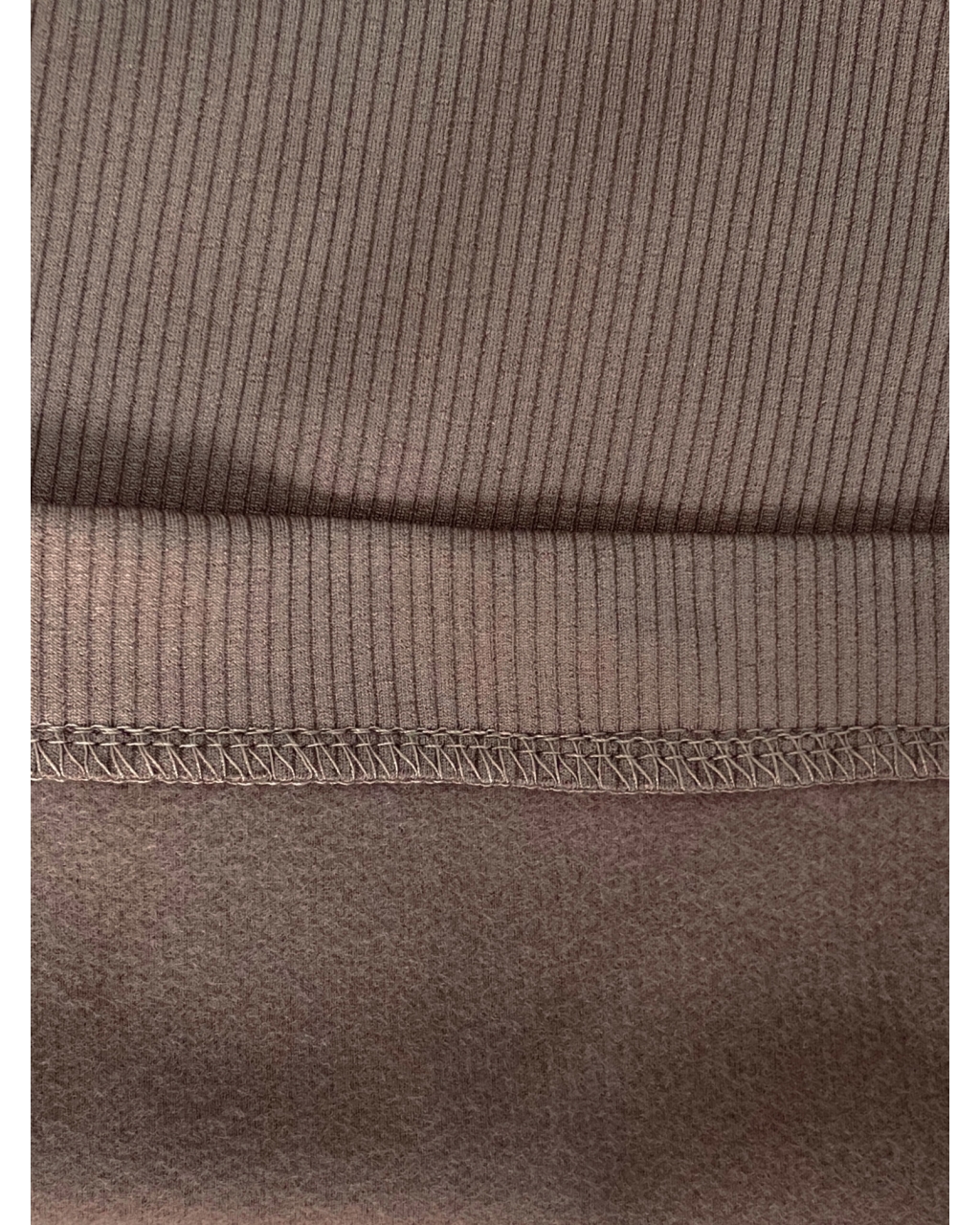 Теплое длинное платье в рубчик на флисе бежевое Merlini Шамбери 700001062